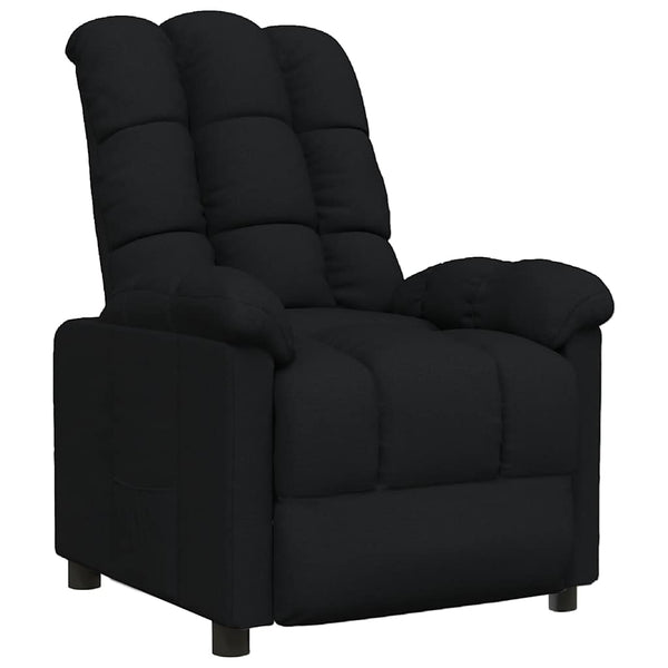 Relaxsessel Schwarz Stoff