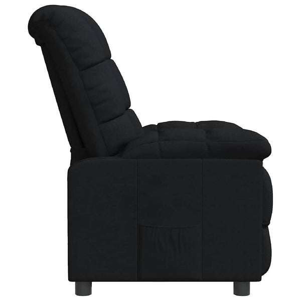 Relaxsessel Schwarz Stoff
