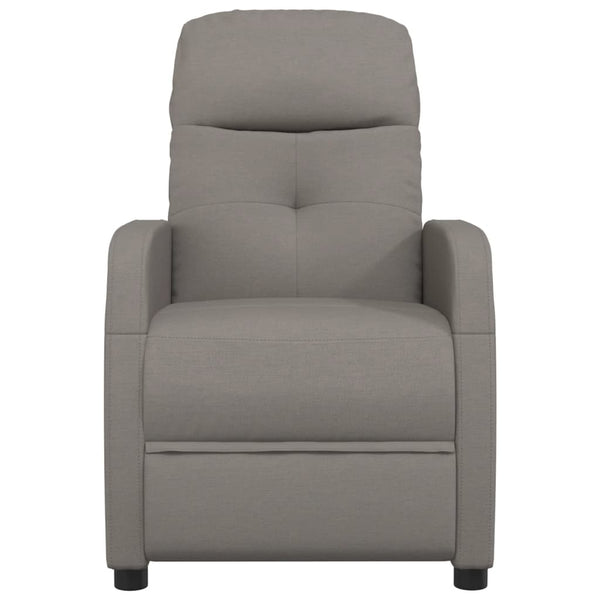 Relaxsessel Taupe Stoff