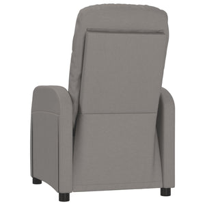 Relaxsessel Taupe Stoff