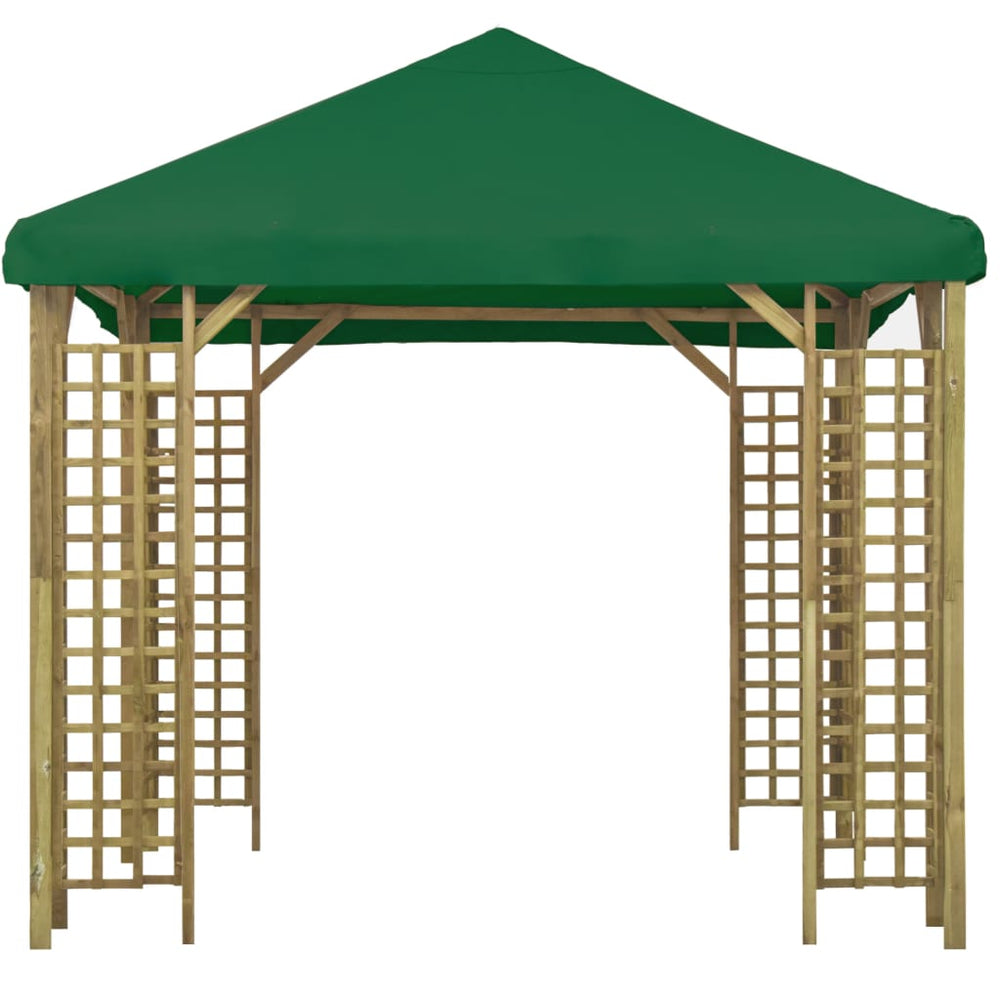 vidaXL Pavillon 3 x 3 m Vert