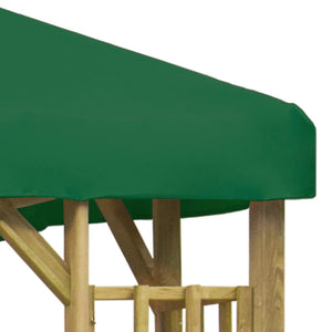 vidaXL Pavillon 3 x 3 m Vert
