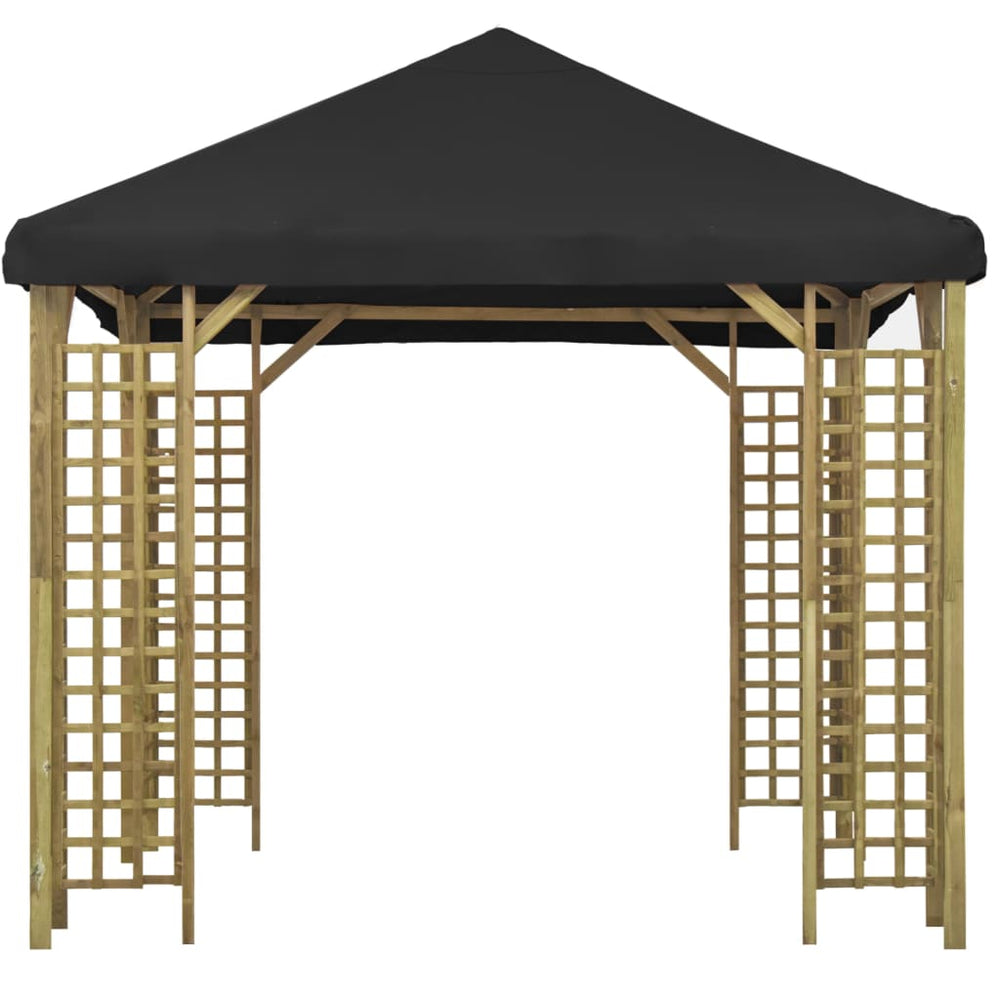 vidaXL Pavillon 3 x 3 m Anthracite