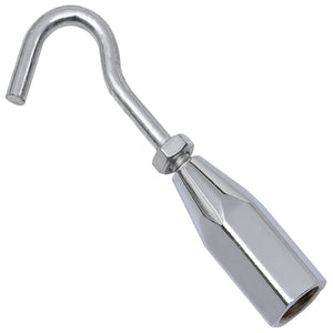 Gleithammer mit Haken, 63 cm