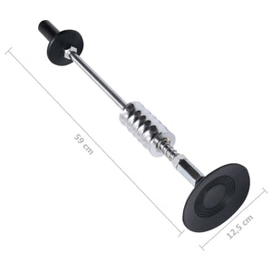 vidaXL Marteau à inertie avec ventouse 59 cm acier au carbone