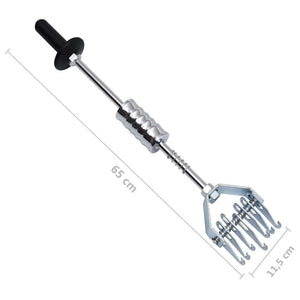 Gleithammer mit Haken 65 cm Kohlenstoffstahl