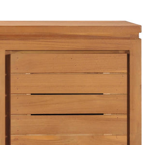 TV-Schrank 110 x 30 x 40 cm Teak Massivholz