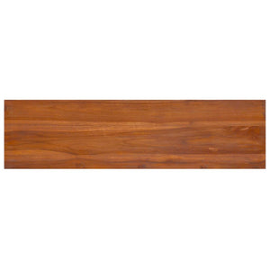 TV-Schrank 112x30x37 cm Massivholz Teak
