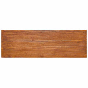 Wand-TV-Schrank 90x30x30 cm Teak Massivholz