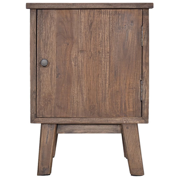 Nachttisch 40x30x53 cm Massivholz Teak