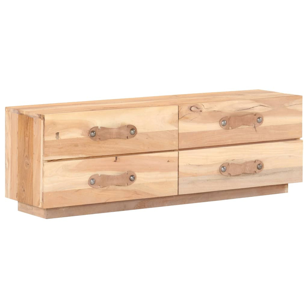 vidaXL Meuble TV en bois massif recyclé