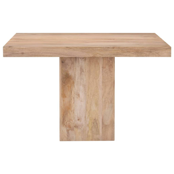 vidaXL Table de salle à manger 120x120x77 cm Bois de manguier massif