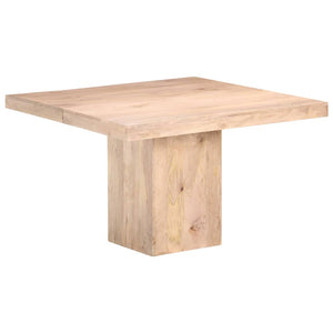 vidaXL Table de salle à manger 120x120x77 cm Bois de manguier massif