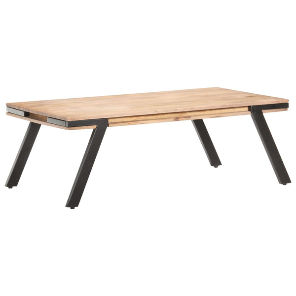 Couchtisch 114x65x40 cm Mango Massivholz