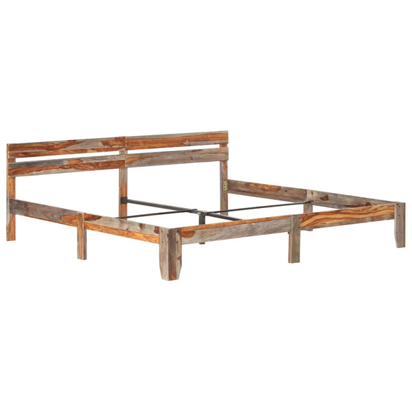 Massivholzbett ohne Matratze 200x200 cm