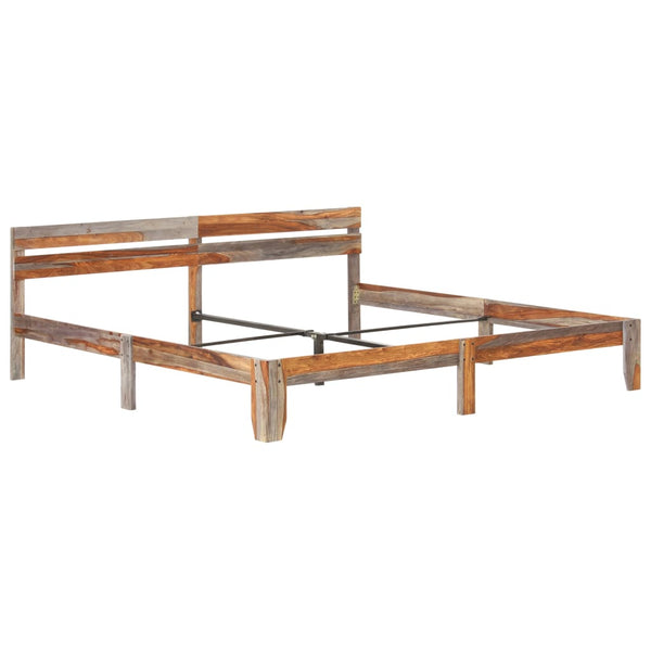 Massivholzbett ohne Matratze 200x200 cm