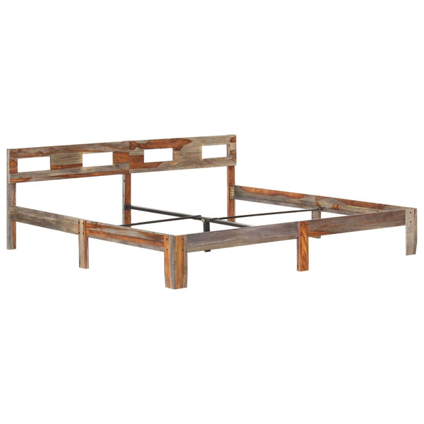 Massivholzbett ohne Matratze 200x200 cm