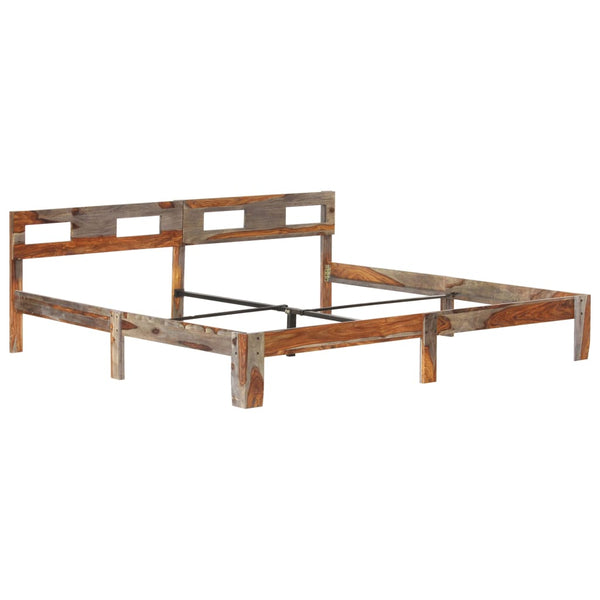 Massivholzbett ohne Matratze 200x200 cm