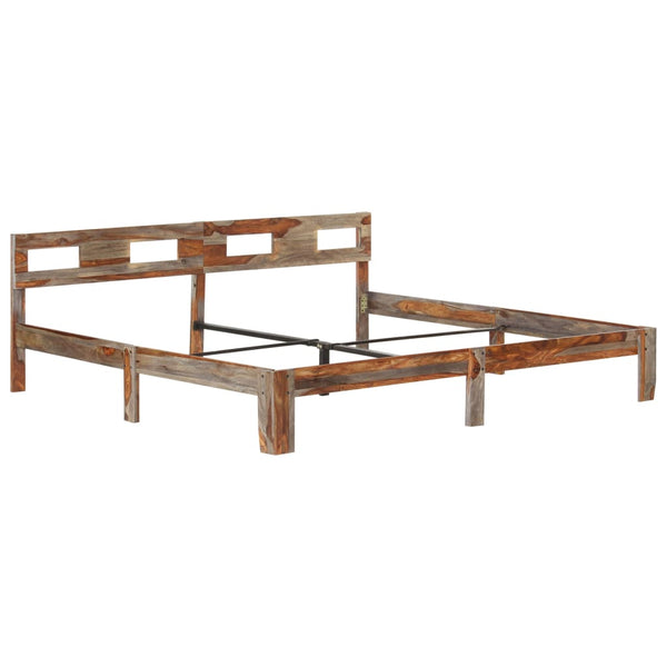Massivholzbett ohne Matratze 200x200 cm
