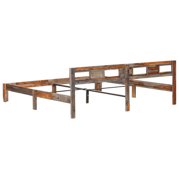 Massivholzbett ohne Matratze 200x200 cm