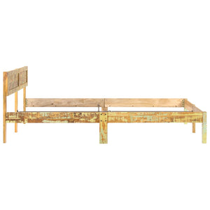 Massivholzbett Altholz 200x200 cm