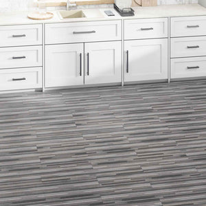 PVC Bodenplanken Grau 5,02 m²