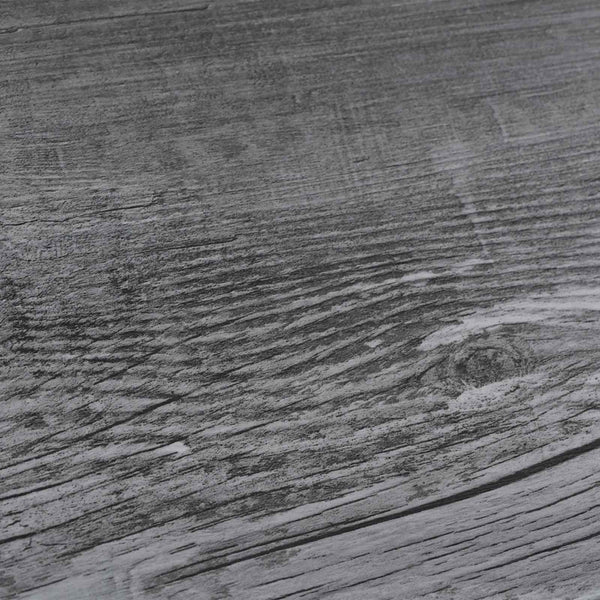 Selbstklebende Bodenplanken Grau Glänzend 5,02 m²