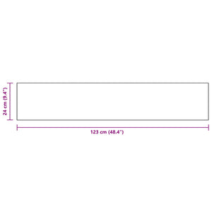 Selbstklebende PVC Bodenplanken Mehrfarbig 5,26 m²