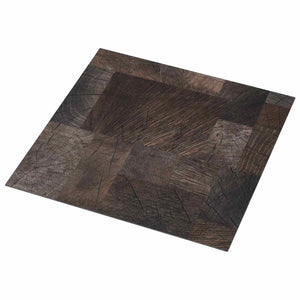 Selbstklebende PVC Bodenplanken Holzoptik Braun 5,11 m²