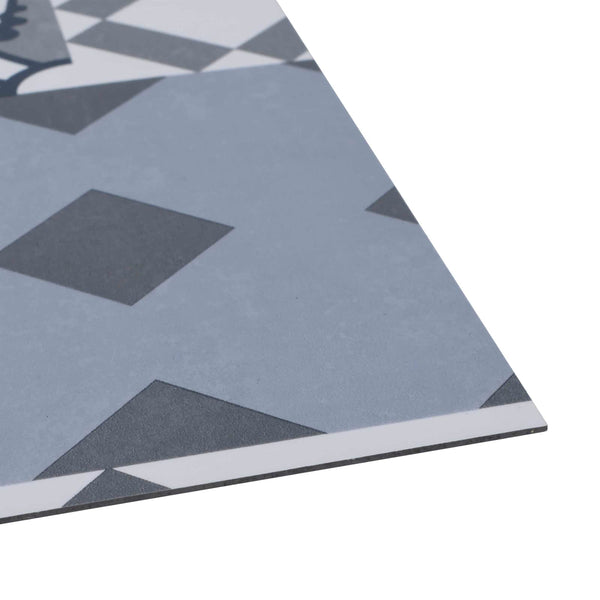 Selbstklebende PVC Bodenplanken, Buntes Muster, 5.11 m²