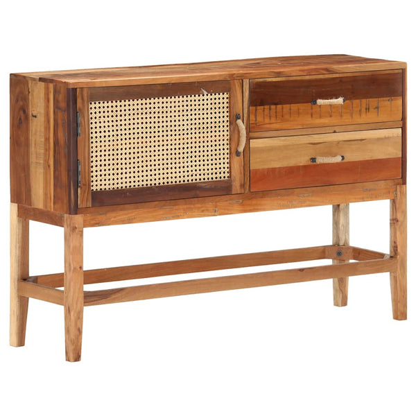 Sideboard 118x30x76 cm Altholz Massiv