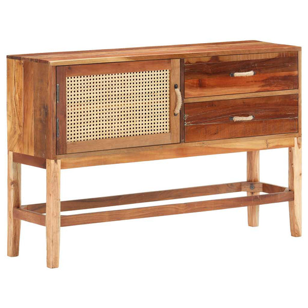Sideboard 118x30x76 cm Altholz Massiv