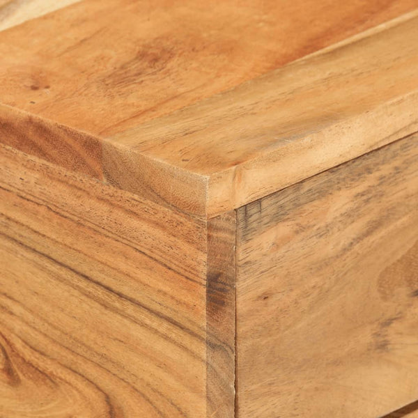vidaXL Table d'appoint en forme de U 45x30x61 cm Bois d'acacia massif
