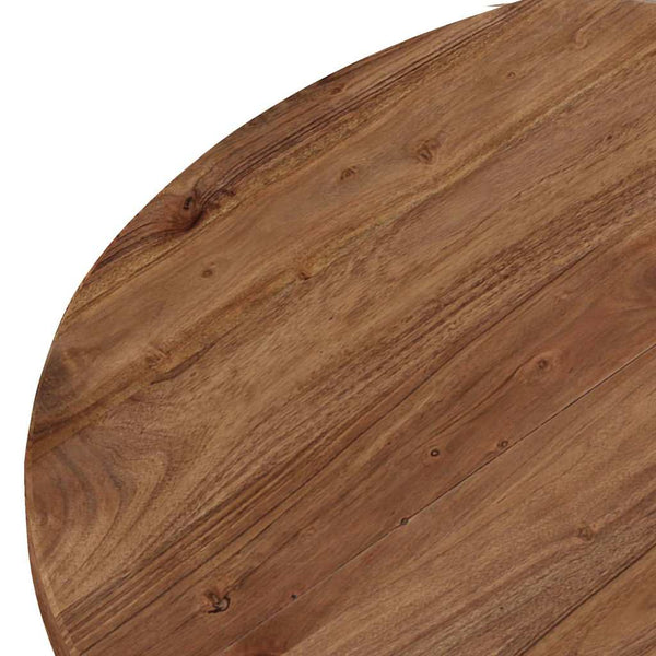 Couchtisch 65x65x32 cm Massivholz Akazie