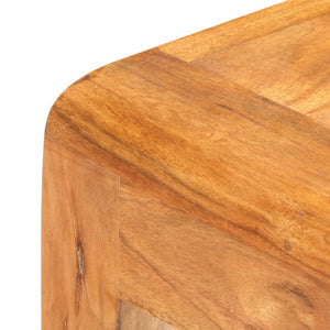 Konsolentisch 110x40x76 cm Massivholz mit Honigfarbenem Finish