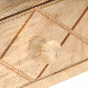 Schminktisch 100x50x76 cm Mango Massivholz