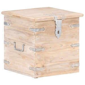 Truhe 40x40x40 cm Akazie Massivholz