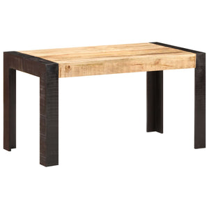 Esstisch 140x70x76 cm Raues Mango-Massivholz