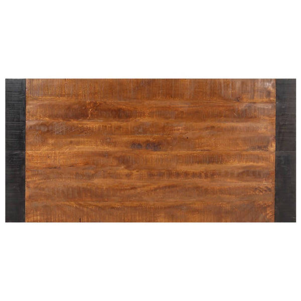 Esstisch 140x70x76 cm Raues Mango-Massivholz