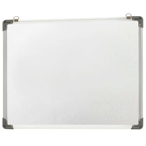 Magnetisches Whiteboard Weiß 90 x 60 cm Stahl