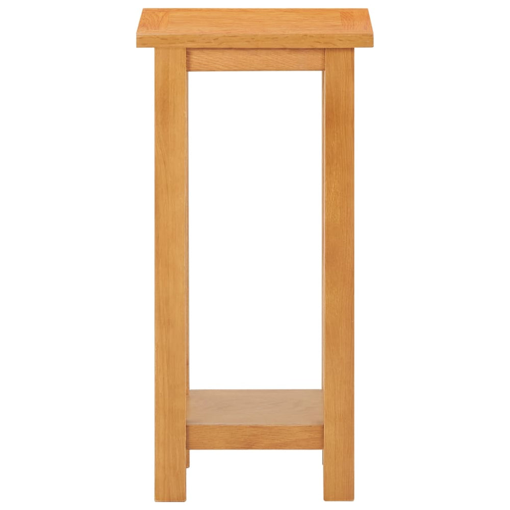 Beistelltisch 27x24x55 cm Eiche Massivholz