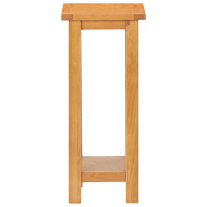 Beistelltisch 27x24x55 cm Eiche Massivholz