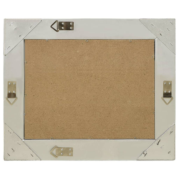Barock Wandspiegel Silber 50x40 cm