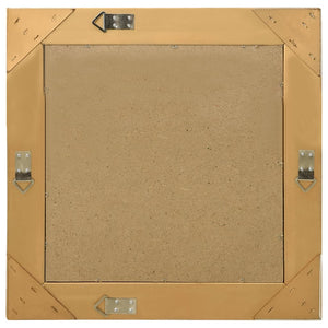 Goldener Barock Wandspiegel 50x50 cm