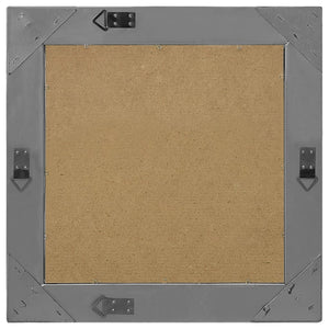 Barock Wandspiegel Schwarz 50x50 cm