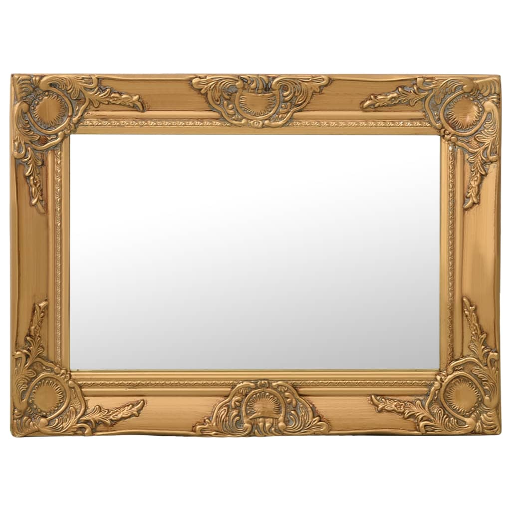 vidaXL Miroir mural de style baroque 60x40 cm doré