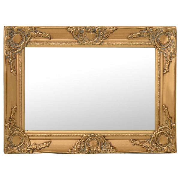 vidaXL Miroir mural de style baroque 60x40 cm doré