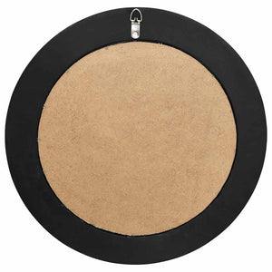 Barock Wandspiegel Schwarz 50cm