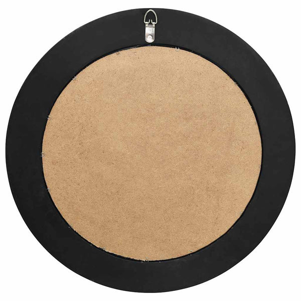 Barock Wandspiegel Schwarz 50cm