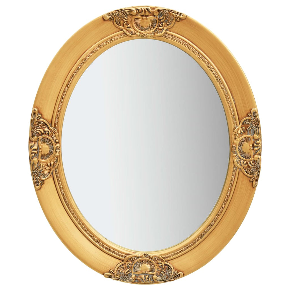 Goldener Barock Wandspiegel 50x60 cm
